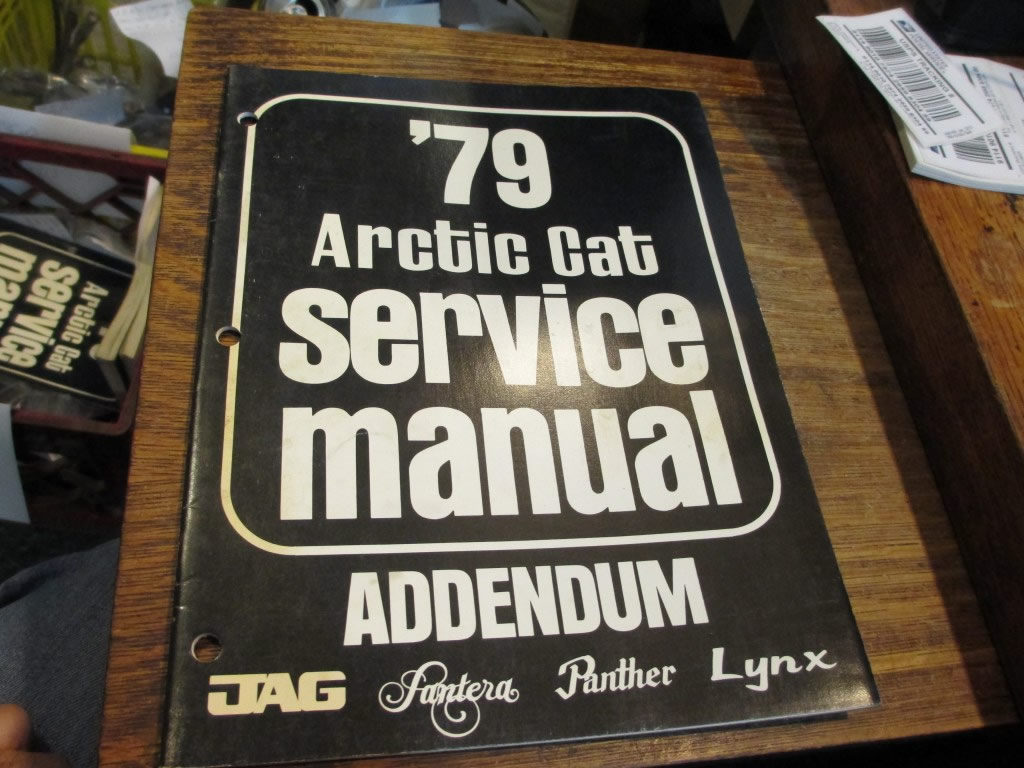 Details about Arctic Cat Snowmobile Service Manual Addendum 1979 Jag  Pantera Panther Lynx 0153